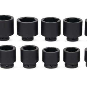 418IM — 18 pc 3/4" Drive 6-Point SAE Flank Drive® Shallow Impact Socket Set (1-1/4–2-3/8")