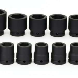 425IMM — 25 pc 3/4" Drive 6-Point Metric Flank Drive® Shallow Impact Socket Set (17-41, 46 and 50 mm)