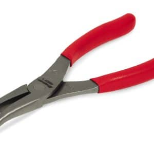 496CF — 7" Talon Grip™ 35° Bent Needle Nose Pliers (Red)
