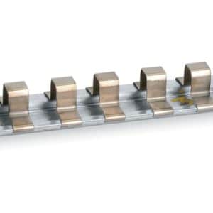 A265A — Socket Rail with 1/4" Clips