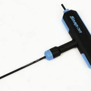 AWSGM2.5A — 2.5 mm Metric T-Shaped/L-Shaped Combination Hex Wrench