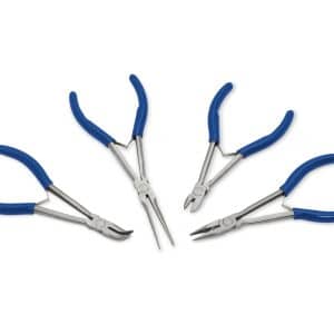 BDGPL400LMP — 4 pc Long-Neck Miniature Pliers Set (Blue-Point®)