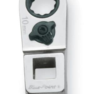 BFCRM10A — 3/8" Drive 12-Point Metric 10 mm Ratcheting Crowfoot Wrench (Blue-Point®)