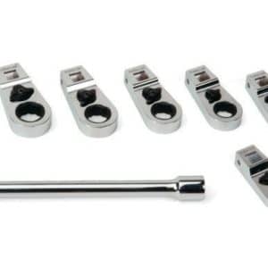 BFCRM712A — 13 pc 3/8" Drive 12-Point Metric Ratcheting Crowfoot Wrench Set (8-19 mm) (Blue-Point®)