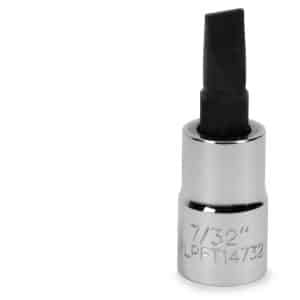 BLPFT14532 — 1/4" Drive 5/32" Flat Tip Bit Socket (Blue-Point®)