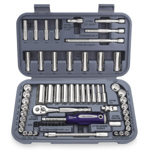 BLPGSS1462 — 62 pc 1/4" Drive SAE/Metric General Service Set (Blue-Point®)