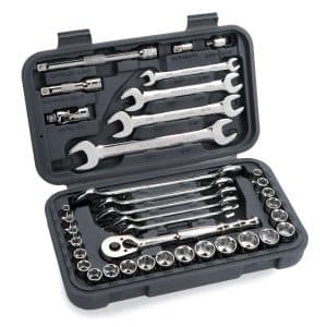 BLPGSS3837 — 37 pc 3/8" Drive SAE/Metric General Service Set (Blue-Point®)