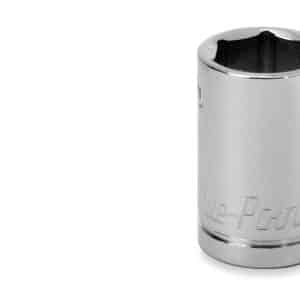 BLPS1412 — 1/4" Drive 6-Point SAE 1/2" Shallow Socket (Blue-Point®)