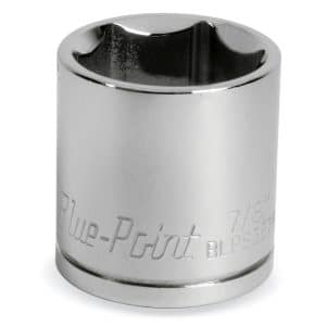 BLPS3834 — 3/8" Drive 6-Point SAE 3/4" Shallow Socket (Blue-Point®)
