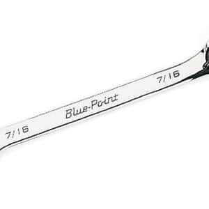 BOER7 — 7/32" 12-Point SAE 15° Offset Ratcheting Box/Open-End Wrench (Blue-Point®)