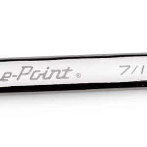 BOERF14A — 7/16" 12-Point SAE 15° Offset Flex-Head Ratcheting Box/Open-End Wrench (Blue-Point®)
