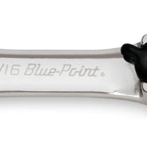 BOERS22 — 11/16" 12-Point SAE 15° Offset Short Ratcheting Box/Open-End Wrench (Blue-Point®)
