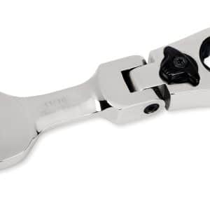 BOERSF22 — 11/16" 12-Point SAE Midget 15° Offset Box Flex-Head Ratcheting Combination Wrench (Blue-Point®)