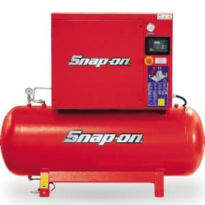 BRARS8380H — 73-Gallon 8 HP 125 PSI 3-Phase Horizontal Rotary Screw Air Compressor