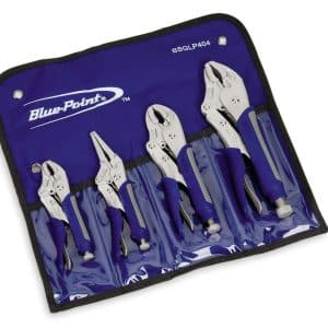 BSGLP404 — 4 pc Soft Grip Locking Pliers Set (Blue-Point®)
