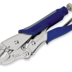 BSGLP7 — 7" Soft Grip Curved Jaw Locking Pliers (Blue-Point®)