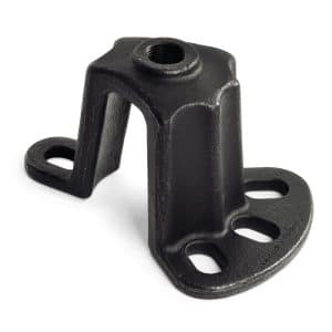 CJ123-2 — Axle Yoke, 4" Base Circle, 3/4"-16 UNF (Black)