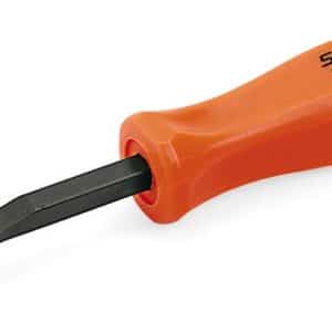 CSA8CO — 7-5/8" Rigid Carbon Scraper (Orange)