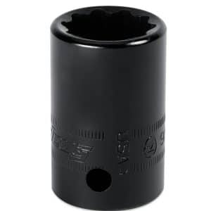 DPSM16 — 1/2" Drive 10-Point Metric 16 mm Shallow Impact Socket