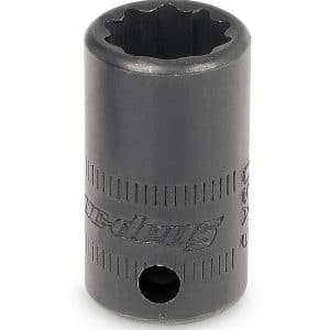 DPTM8 — 1/4" Drive 10-Point Metric 8 mm Shallow Impact Socket