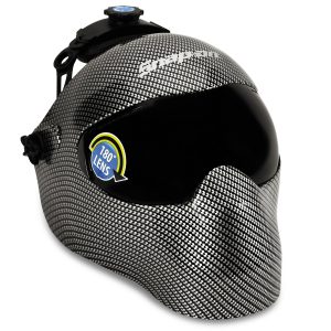 EFPHANNIBALB — Fixed Shade Welding Helmet (Carbon Fiber)