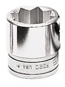 F308 — 3/8" Drive 8-Point SAE 1/4" Double Square Socket