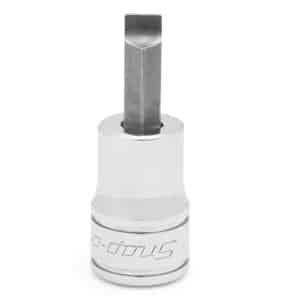 F42E — 3/8" Drive 1/4" Flat Tip Short Bit Socket Driver