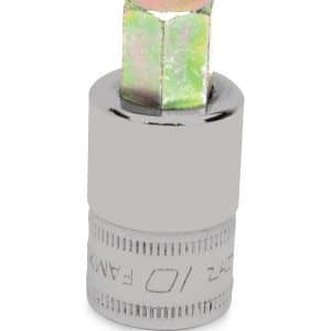 FAMXS10E — 3/8" Driver Metric 10 mm Stubby Hex Socket Driver
