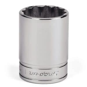 FDS321 — 3/8" Drive 12-Point SAE 1" Flank Drive® Semi-Deep Socket