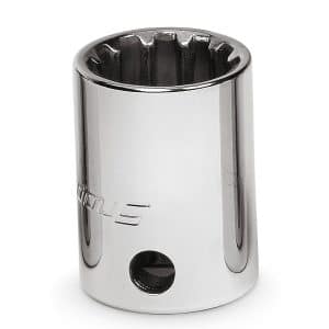 FES180B — 3/8" Drive SAE #18, 9/16" Hex, Shallow Spline Socket