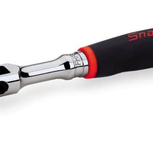 FHF80A — 3/8" Drive Dual 80® Technology Soft Grip Standard Handle Flex-Head Ratchet (Red)