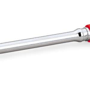 FHLF80A — 3/8" Drive Dual 80® Technology Soft Grip Long Handle Flex-Head Ratchet (Red)