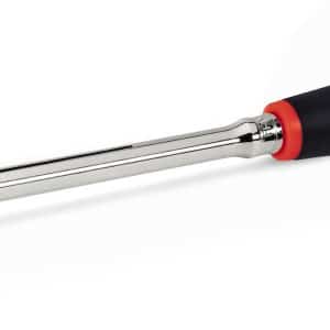 FHNF100 — 3/8" Drive 100-Tooth Soft Grip Swivel Head Ratchet (Red)