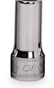 FSMS10 — 3/8" Drive 6-Point Metric 10 mm Flank Drive® Semi-Deep Socket