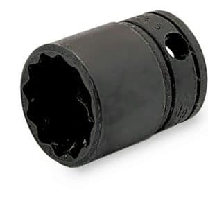 GF161 — 3/8" Drive 12-Point SAE 1/2" Flank Drive® Shallow Socket