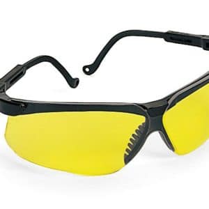 GLASS20BKYA — Safety Glasses (Black Frame/Amber Lenses)