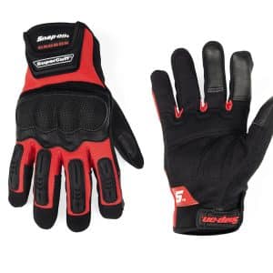 GLOVE503CLA — Heavy-Duty Carbon Knuckle SuperCuff® Gloves (Red)