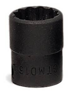 GTMD8 — 1/4" Drive 12-Point SAE 1/4" Flank Drive® Shallow Socket