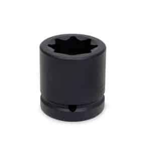 IM740 — 1" Drive 8-Point SAE 1-1/4" Shallow Double Square Impact Socket