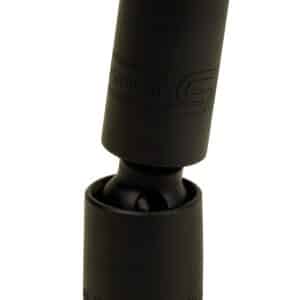 IPSM15 — 1/2" Drive 6-Point Metric 15 mm Flank Drive® Semi-Deep Swivel Impact Socket