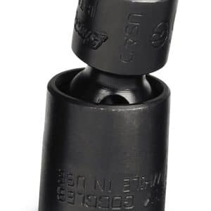 IPTM10A — 1/4" Drive 6-Point SAE 5/16" Flank Drive® Shallow Swivel Impact Socket