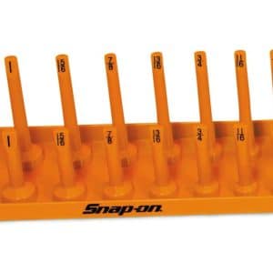 KA12FROR — 1/2" SAE Post Socket Tray (Electric Orange)