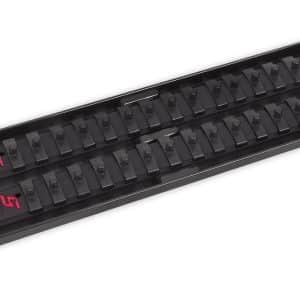 KA14R2L13BK — 1/4" Drive 2 Row Twist Lock Tray, 13" Long (Black)