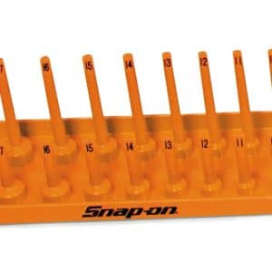 KA38METOR — 3/8" Metric Post Socket Tray (Electric Orange)