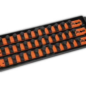 KA38R3L13OR — 3/8" Drive 3 Row Twist-Lock Tray, 13" Long (Orange)