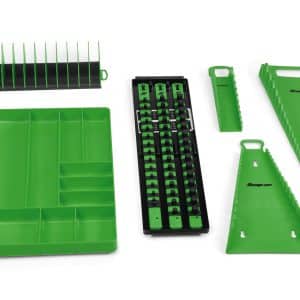 KAERNX6GN — 6 pc Drawer Organizer (Green)