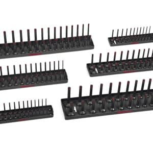 KAHNSX6BK — 6 pc 2-Row SAE/Metric Post Socket Tray Set