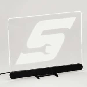 KALED8X11W — Full Logo Panel Light (White)
