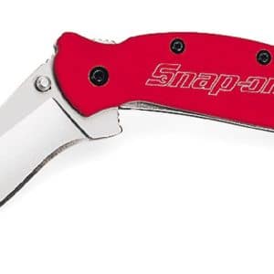 KER1620RDSO — Liner Lock Scallion® Straight-Edge Blade Knife (Red)