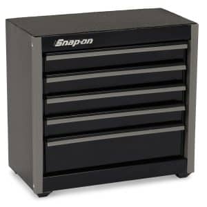 KMC922APB — Five-Drawer Micro Roll Cab (Black)